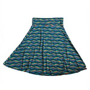 LuLaRoe A-Line Azure Skirt